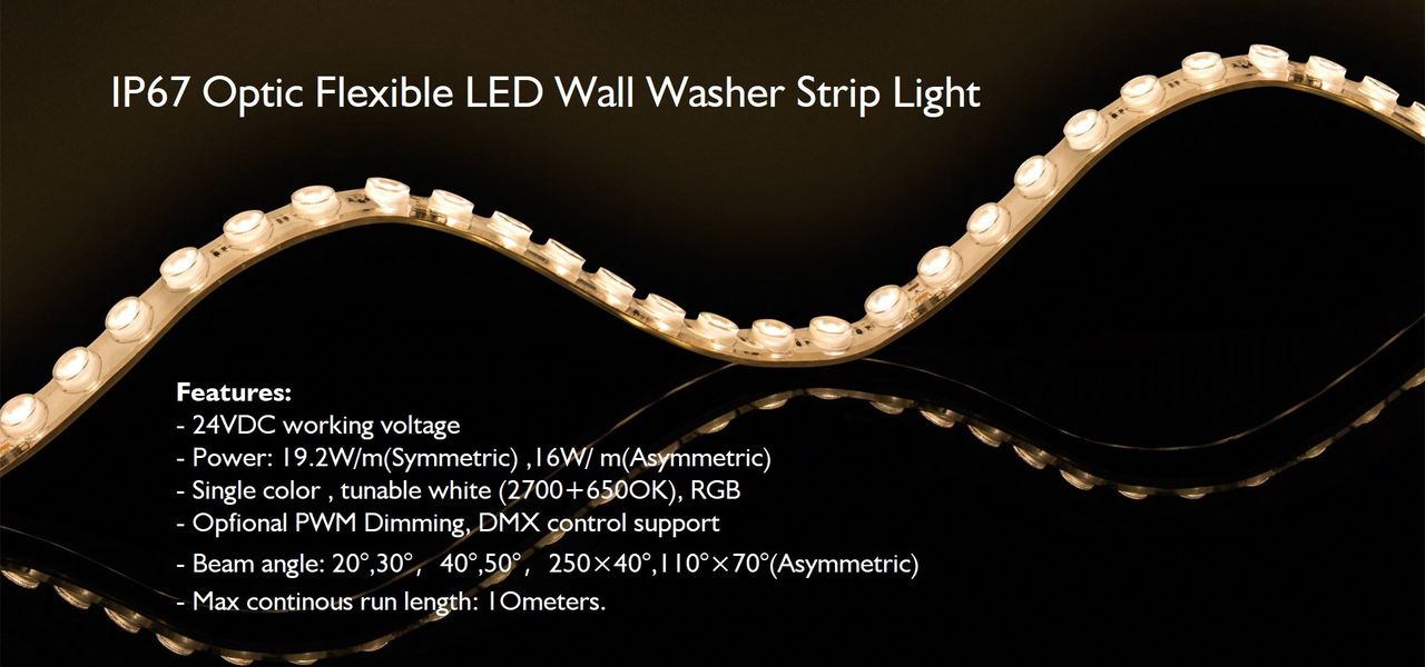線形LEDの壁の洗濯機ライト