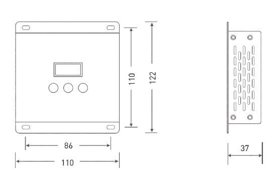 5A * 5チャネルRGBWY LEDのコントローラーの一定した電圧出力DMXデコーダー 4