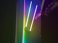 DMX512 アドレス可能な RGBW 収納型 IP67 LED 線形照明 色の変化