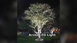 アーク型 LED 地下照明 RGB DMX DALI