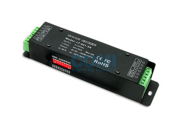 5 |緑ターミナルDMX512ソケットが付いている24V 15A LEDのコントローラーCV RGB DMXのデコーダー