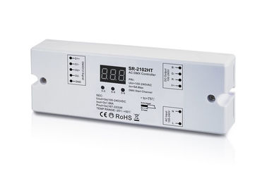 100-240V ACはRGB高圧LEDのストリップのための3CH高圧DMX512コントローラーを入れた
